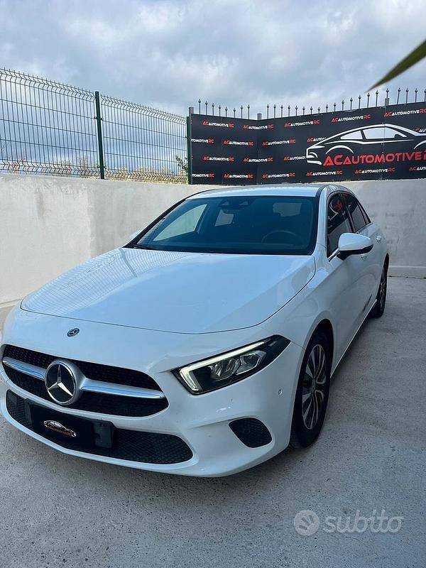 Usata Mercedes A180 Executive 116 CV (85 kW) 2019 Bianco Berlina