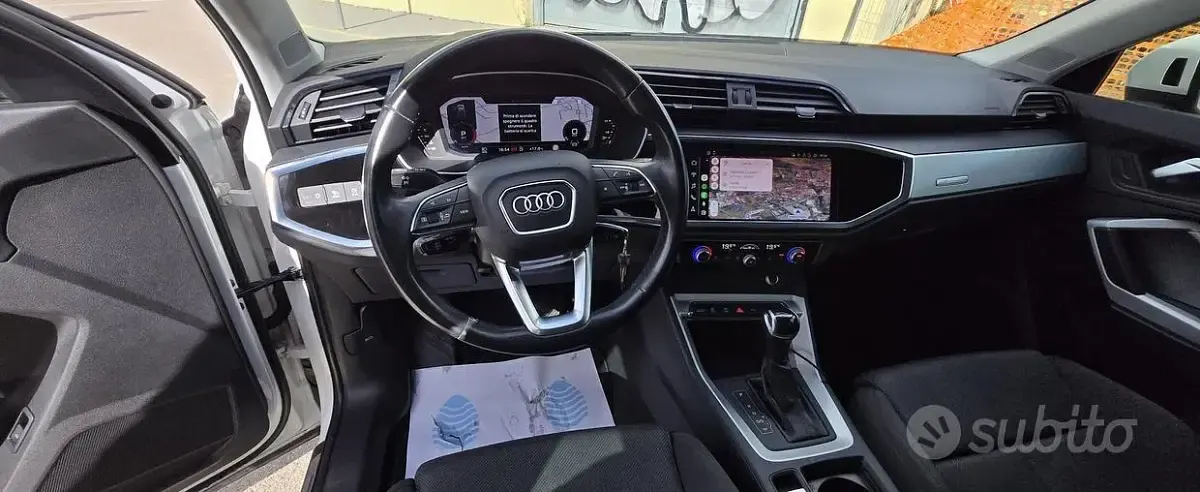 Usata Audi Q3 Sportback S-Line 150 CV (110 kW) 2021 Bianco SUV