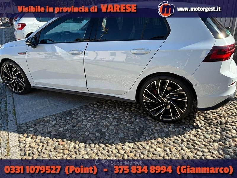 Usata VW Golf VIII GTI 245 CV (180 kW) 2022 Bianco Berlina
