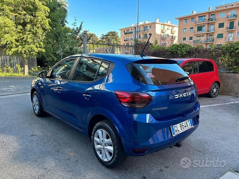 Usata Dacia Sandero Expression 91 CV (66 kW) 2023 Blu Berlina