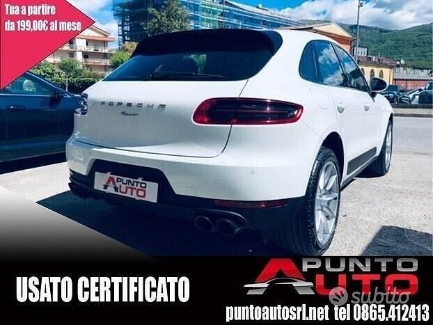 Usata Porsche Macan 252 CV (185 kW) 2018 Bianco SUV