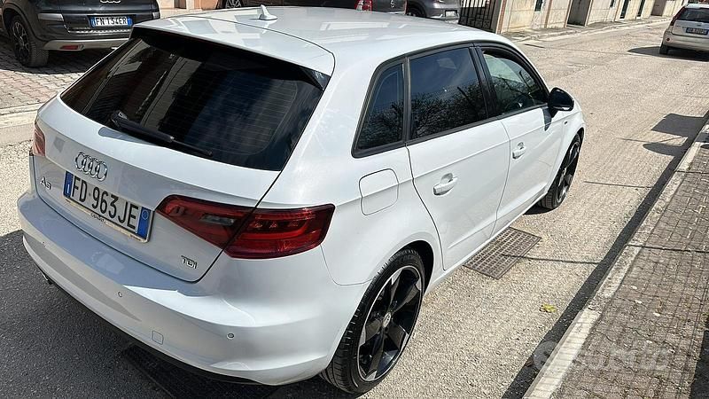 Usata Audi A3 116 CV (85 kW) 2016 Bianco Berlina