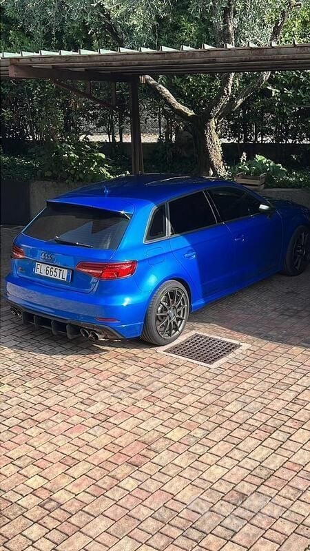 Usata Audi S3 310 CV (228 kW) 2017 Blu Berlina