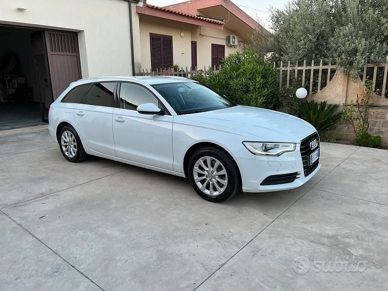 Usata Audi A6 177 CV (130 kW) 2013 Bianco Station wagon