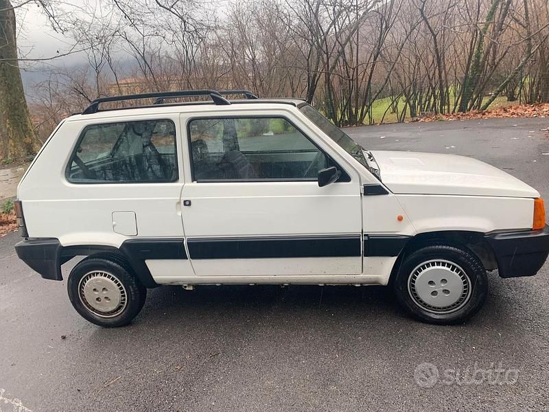 Usata Fiat Panda 2002 Bianco Utilitaria