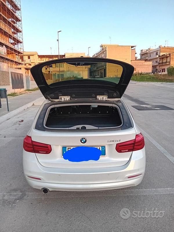 Usata BMW 316 116 CV (85 kW) 2016 Bianco Station wagon