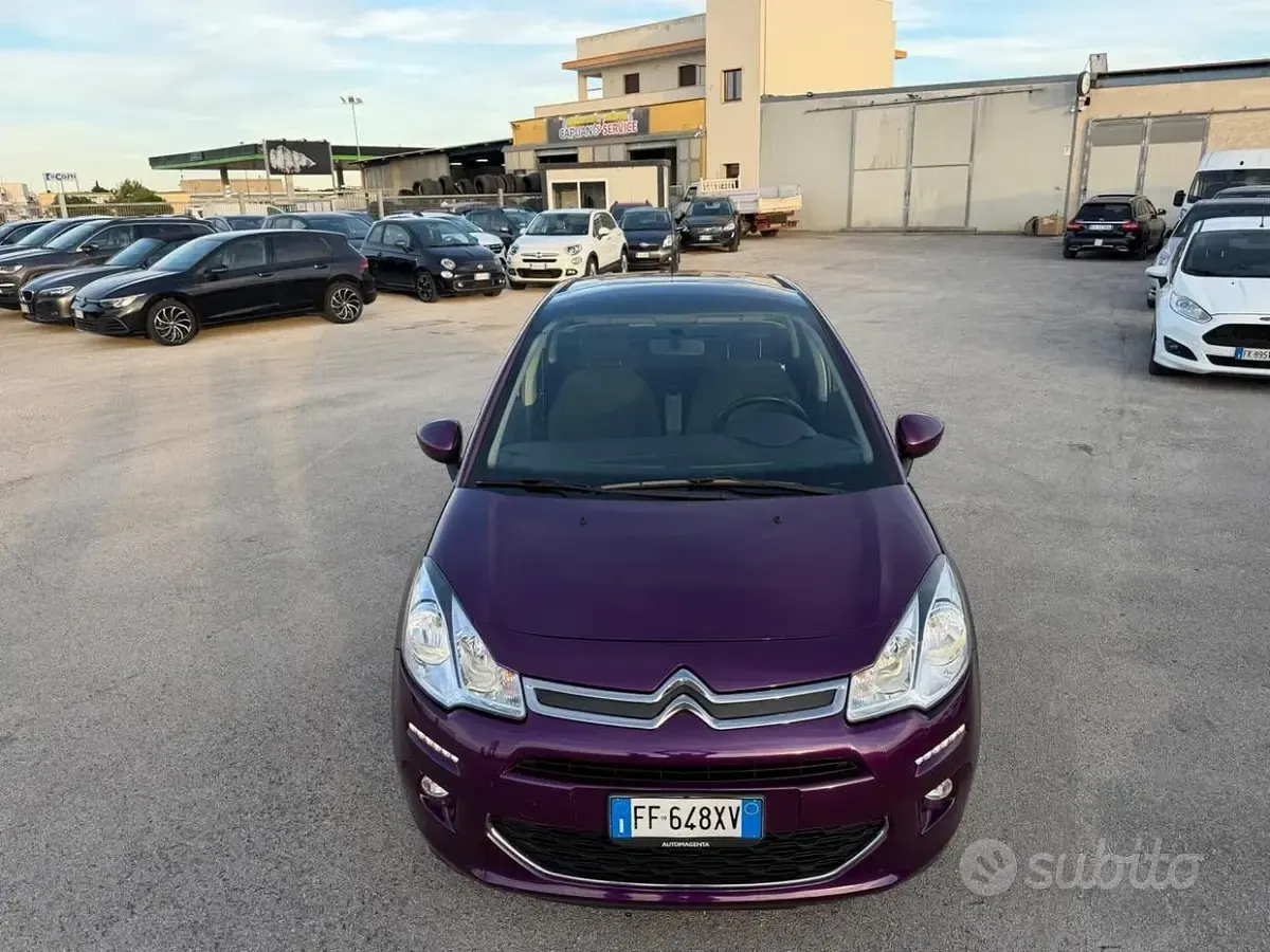 Usata Citroën C3 75 CV (55 kW) 2016 Viola Berlina