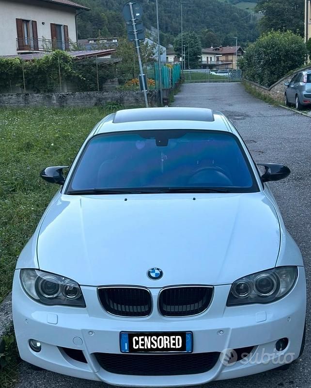 Usata BMW 120 M Sport 177 CV (130 kW) 2008 Bianco Utilitaria