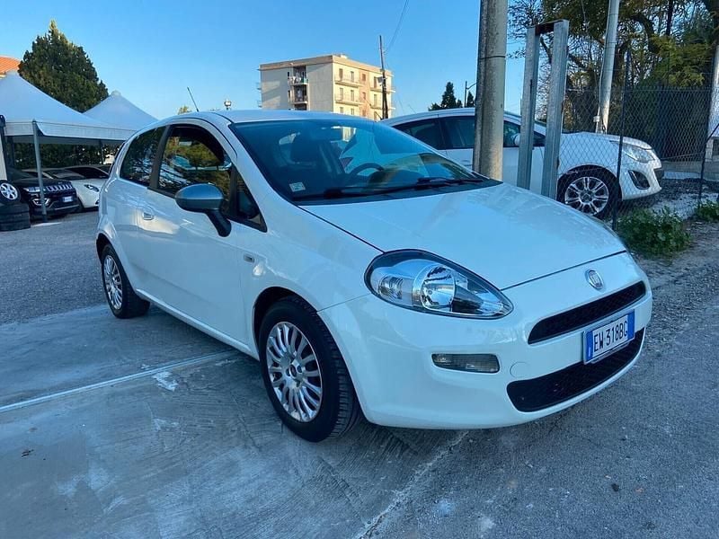 Usata Fiat Punto Lounge 69 CV (50 kW) 2014 Bianco Berlina
