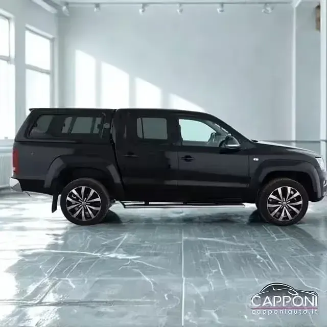Usata VW Amarok Aventura 224 CV (164 kW) 2018 Nero Pick-up