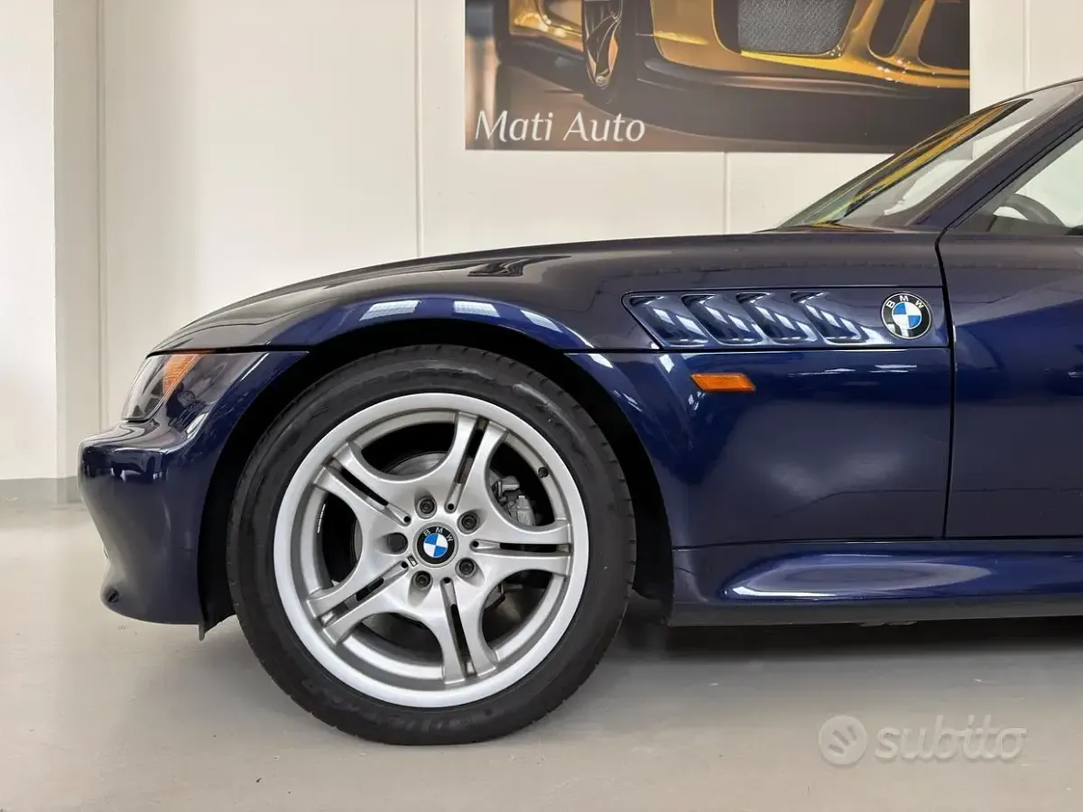 Usata BMW Z3 140 CV (102 kW) 1998 Blu Cabrio
