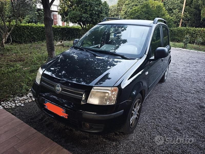 Usata Fiat Panda 2006 Nero Utilitaria