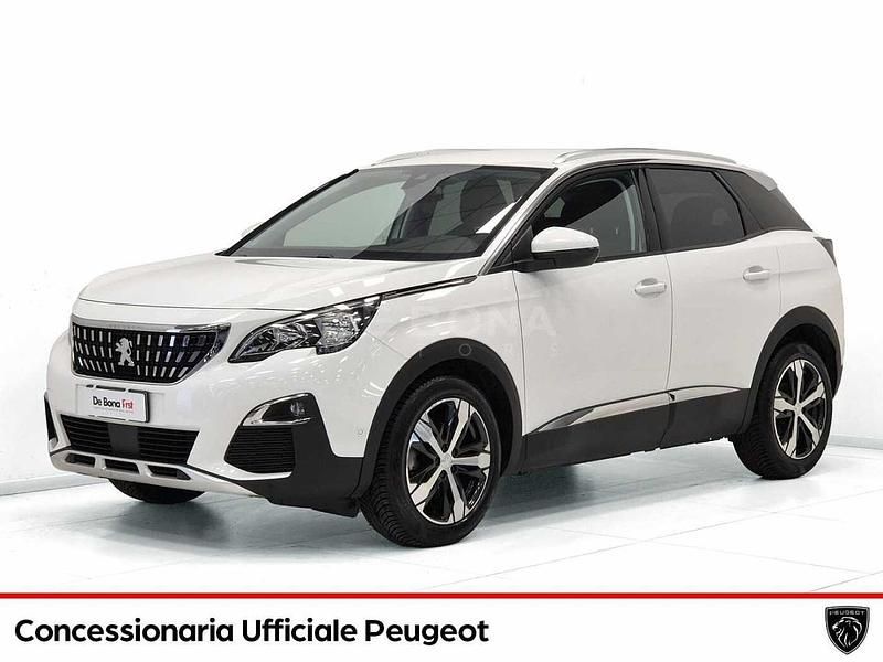 Bianco tetto nero Usata 2017 Peugeot 3008 Allure SUV | 16.690 € (Buon prezzo) - Immagine 1/4