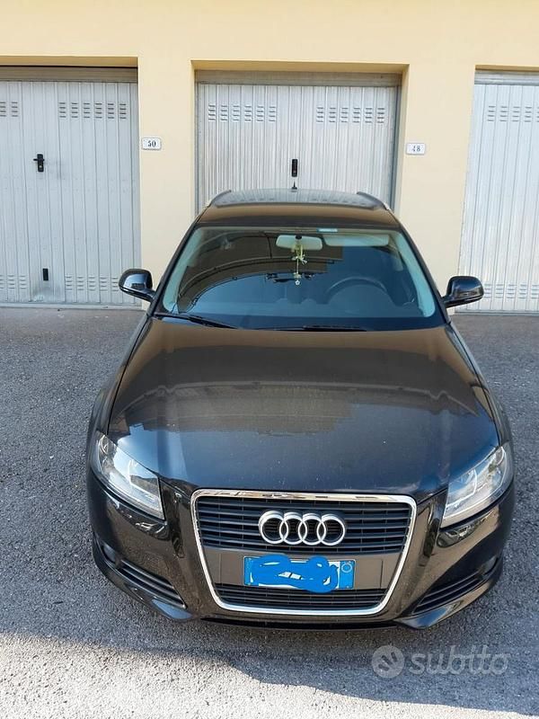 Usata Audi A3 140 CV (102 kW) 2009 Nero Berlina