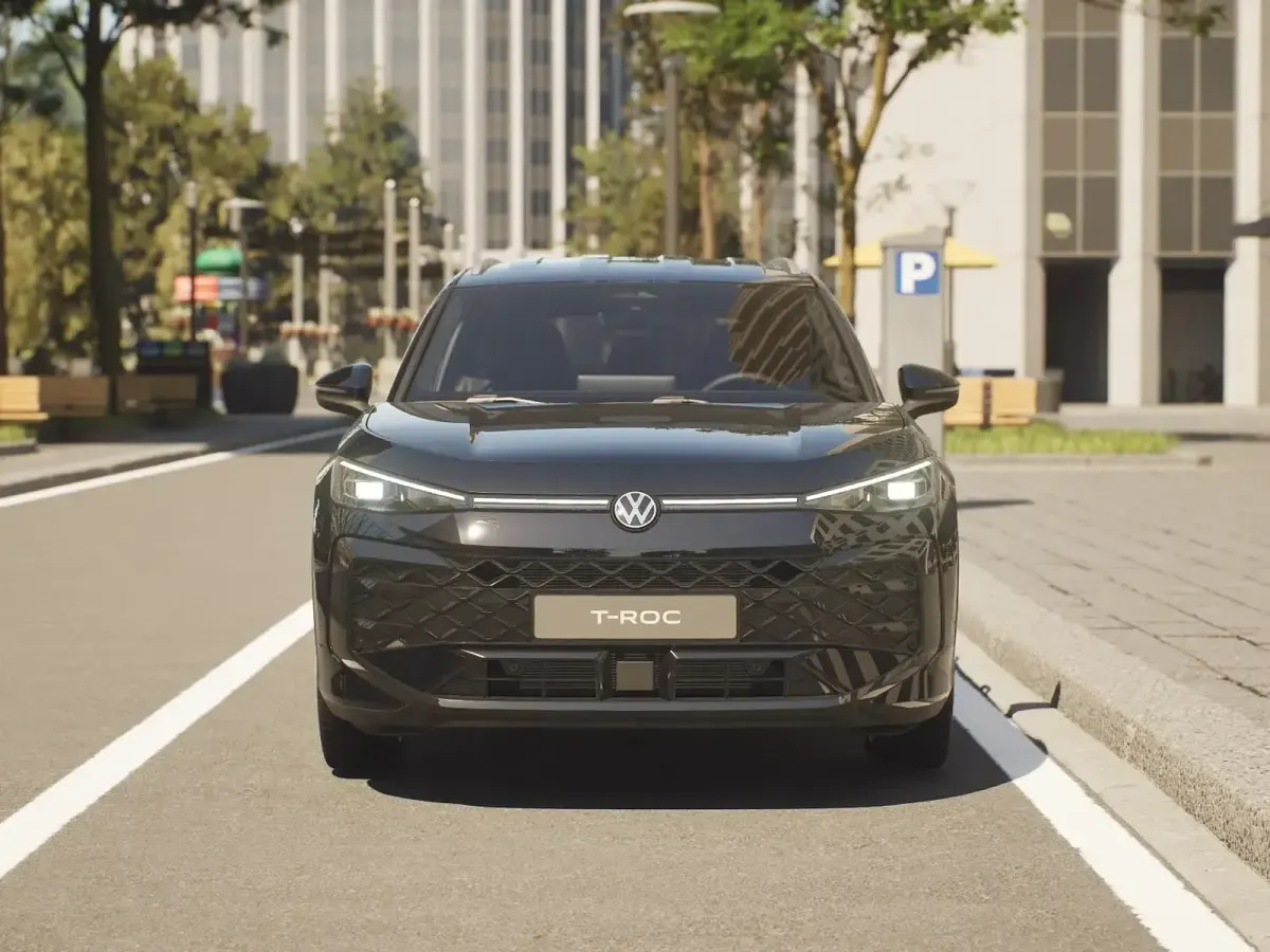Nuova VW T-Roc R-line 150 CV (110 kW) 2026 Grenadill black metallizzato SUV