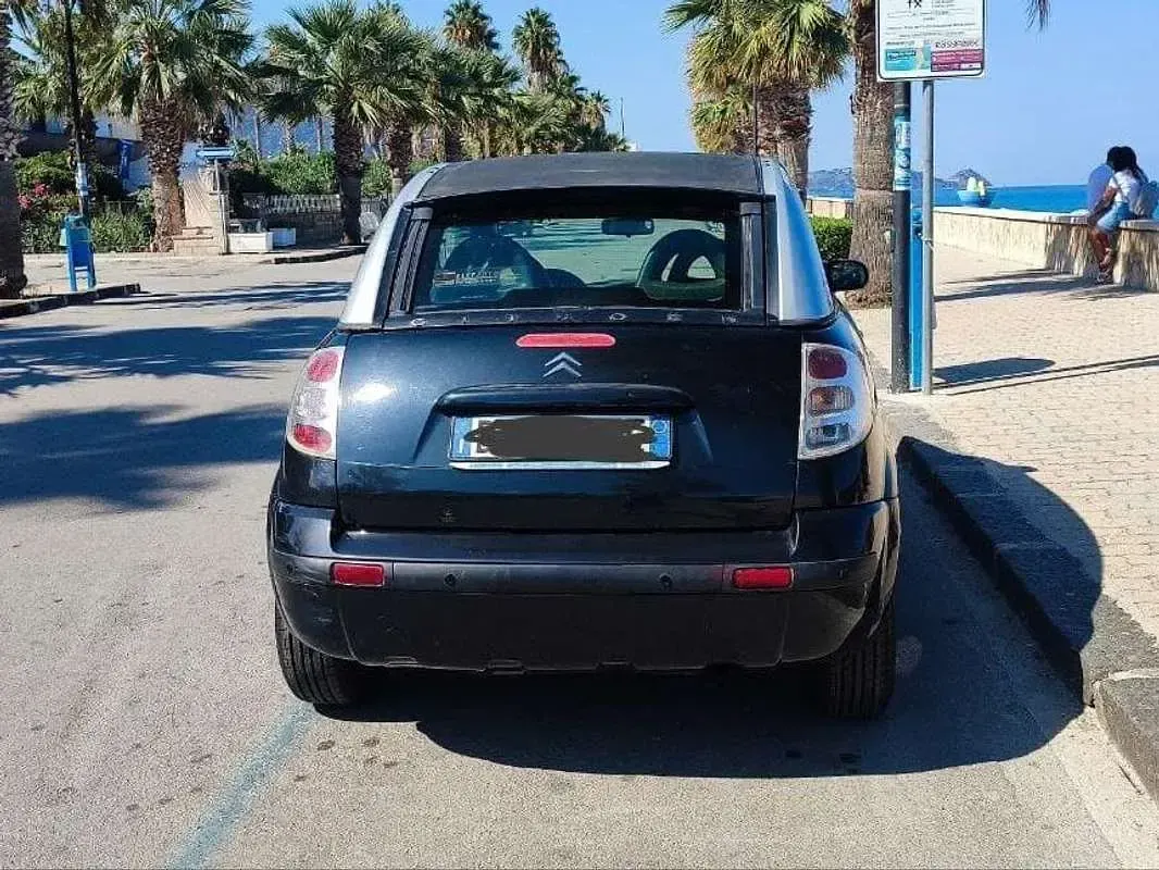 Usata Citroën C3 Pluriel 68 CV (50 kW) 2008 Nero Cabrio