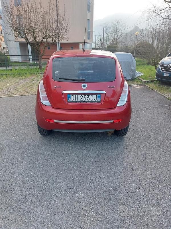 Usata Lancia Ypsilon 2007 Rosso Utilitaria