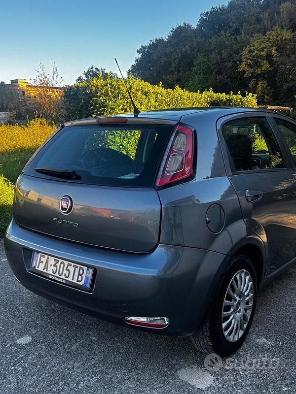 Usata Fiat Punto 75 CV (55 kW) 2015 Grigio Berlina