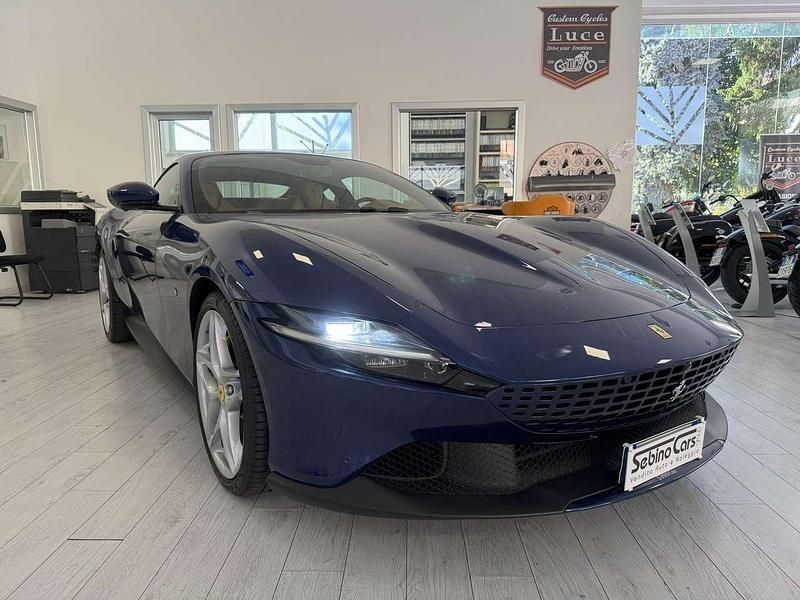 Usata Ferrari Roma 620 CV (456 kW) 2021 Blu/azzurro Coupé