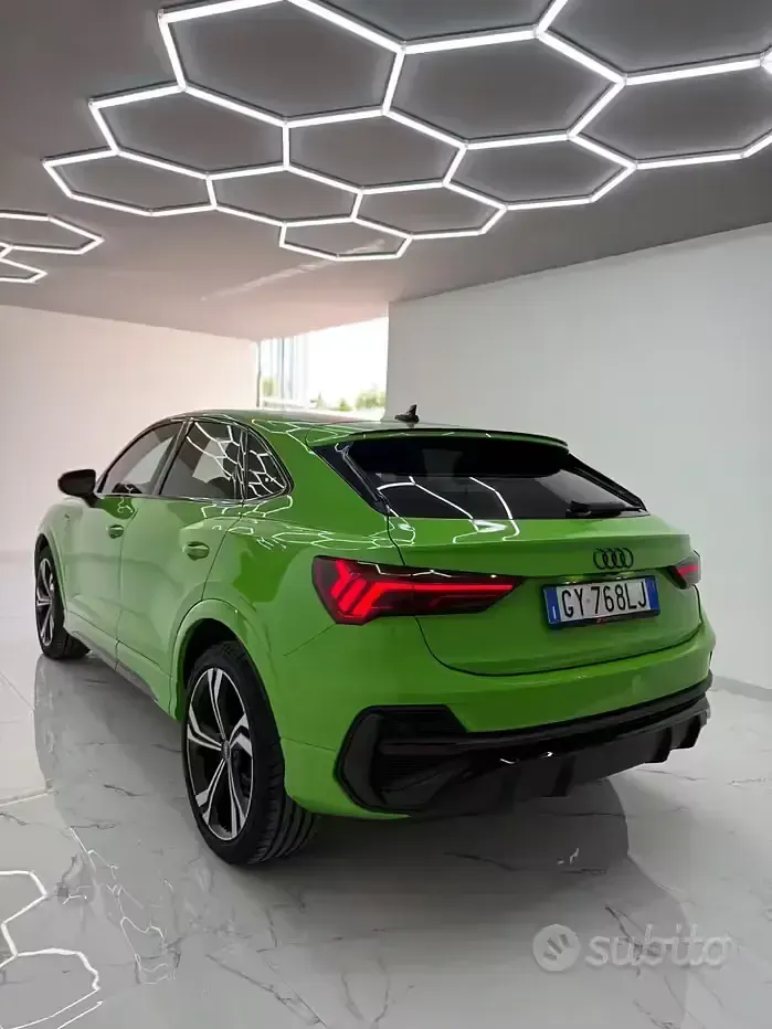 Usata Audi Coupé S-Line 200 CV (147 kW) 2021 Verde Coupé