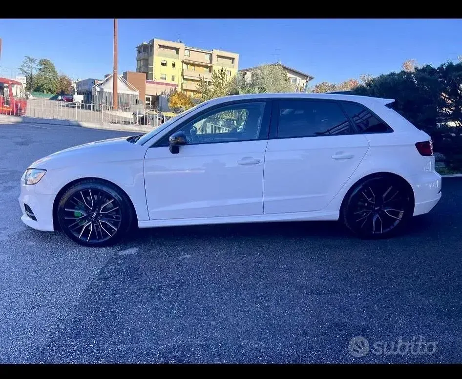 Usata Audi A3 Comfort 310 CV (228 kW) 2017 Bianco Berlina