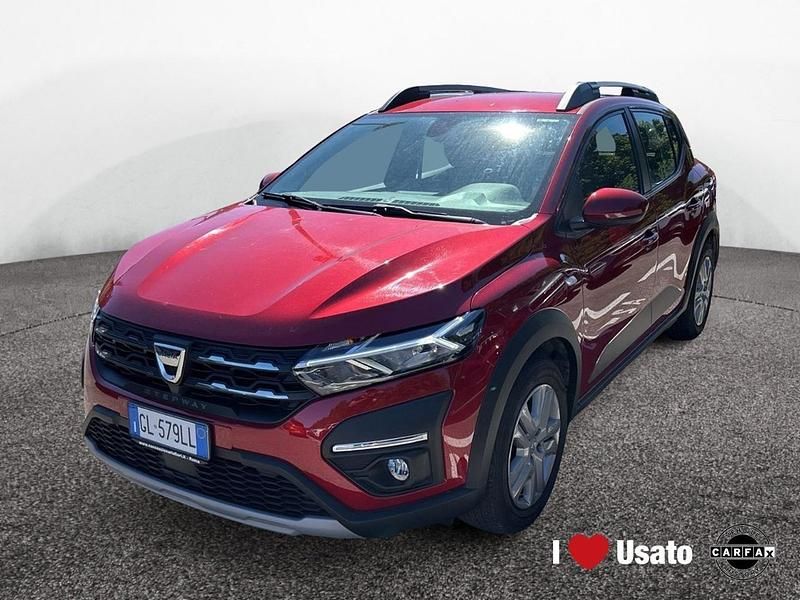 Rosso Usata 2022 Dacia Sandero Comfort Utilitaria | 14.900 € (Buon prezzo) - Immagine 1/4