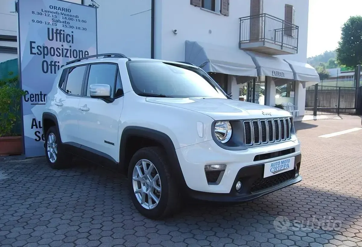Usata Jeep Renegade Limited 131 CV (96 kW) 2022 Bianco SUV