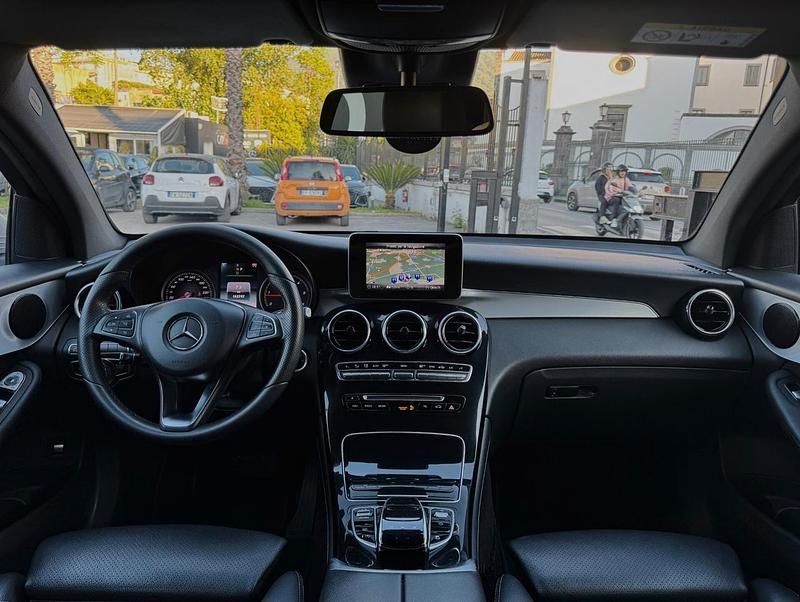Usata Mercedes GLC220 Premium 170 CV (125 kW) 2017 Argento Coupé
