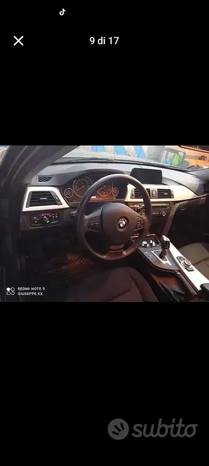 Usata BMW 318 Sport Line 2015 Grigio Berlina