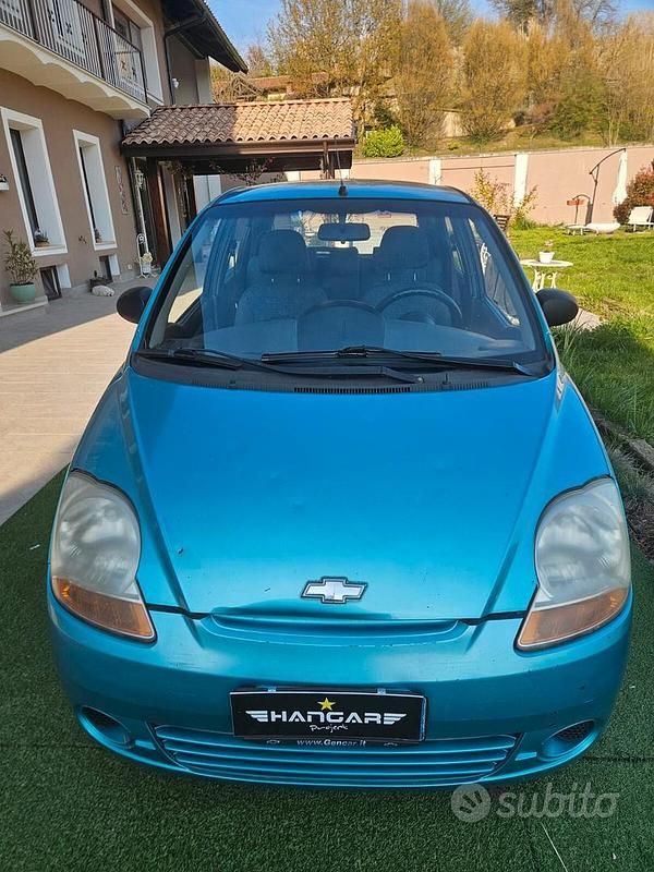 Usata Chevrolet Matiz SE 61 CV (44 kW) 2006 Blu Utilitaria