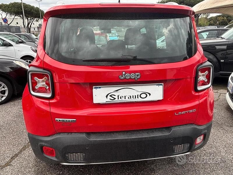 Usata Jeep Renegade Limited 120 CV (88 kW) 2015 Rosso SUV
