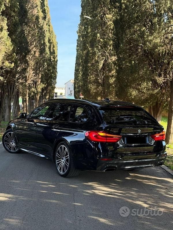 Usata BMW 530 M Sport 249 CV (183 kW) 2020 Nero Station wagon