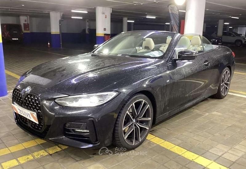 Usata BMW 420 M Sport 184 CV (135 kW) 2021 Nero Cabrio