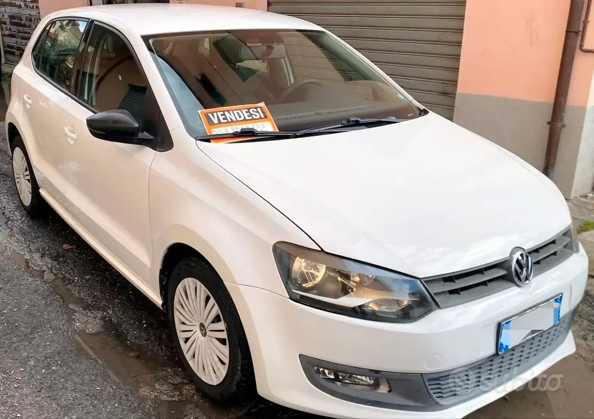 Usata VW Polo 90 CV (66 kW) 2011 Bianco Utilitaria
