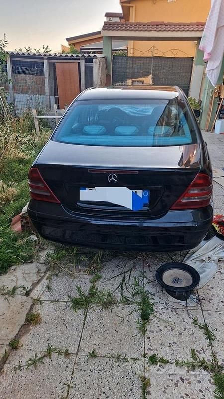 Usata Mercedes C220 2002 Nero Berlina
