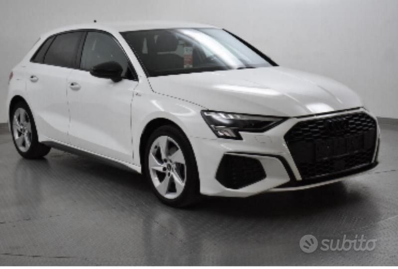 Usata Audi A3 S-Line 116 CV (85 kW) 2024 Bianco Berlina