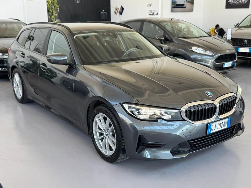 Begagnad BMW 316 Luxury Line 122 HK (89 kW) 2022 Grå Sedan