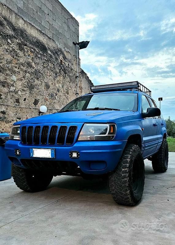 Usata Jeep Grand Cherokee 163 CV (119 kW) 2002 Blu SUV