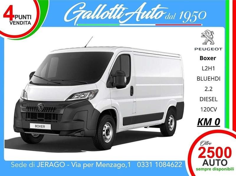 Nuova Peugeot Boxer S 120 CV (88 kW) 2025 Bianco Furgone