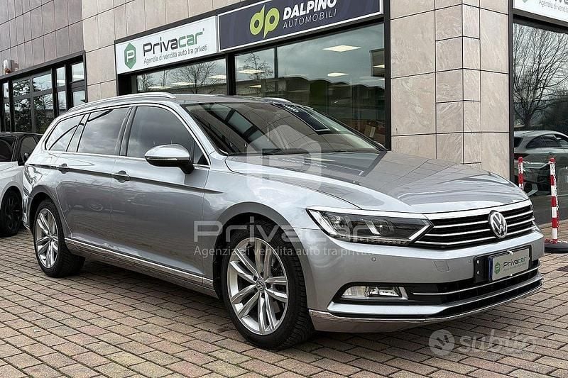 Usata VW Passat Executive 150 CV (110 kW) 2018 Grigio Station wagon