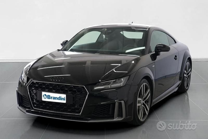 Nero jet Usata 2022 Audi TT Ambiente Coupé | 35.900 € (Buon prezzo) - Immagine 1/4