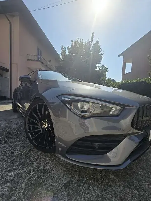 Usata Mercedes CLA180 Premium 116 CV (85 kW) 2021 Grigio Coupé