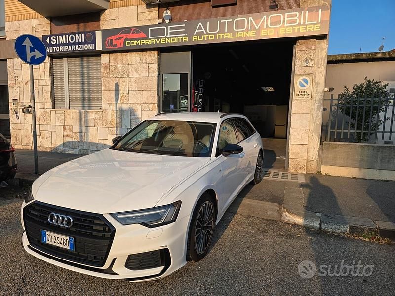 Bianco Usata 2020 Audi A6 S-line plus Station wagon | 31.500 € (Buon prezzo) - Immagine 1/4