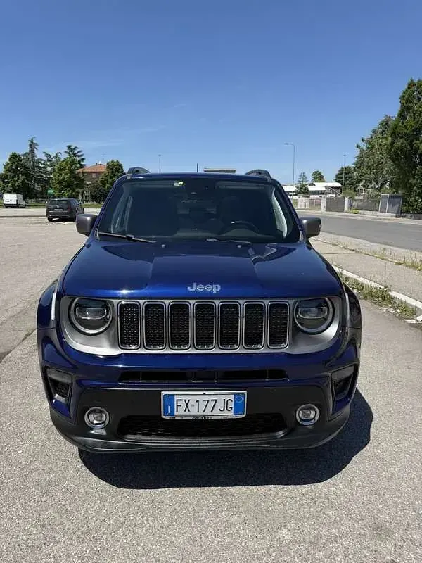 Usata Jeep Renegade Limited 120 CV (88 kW) 2019 Blu SUV