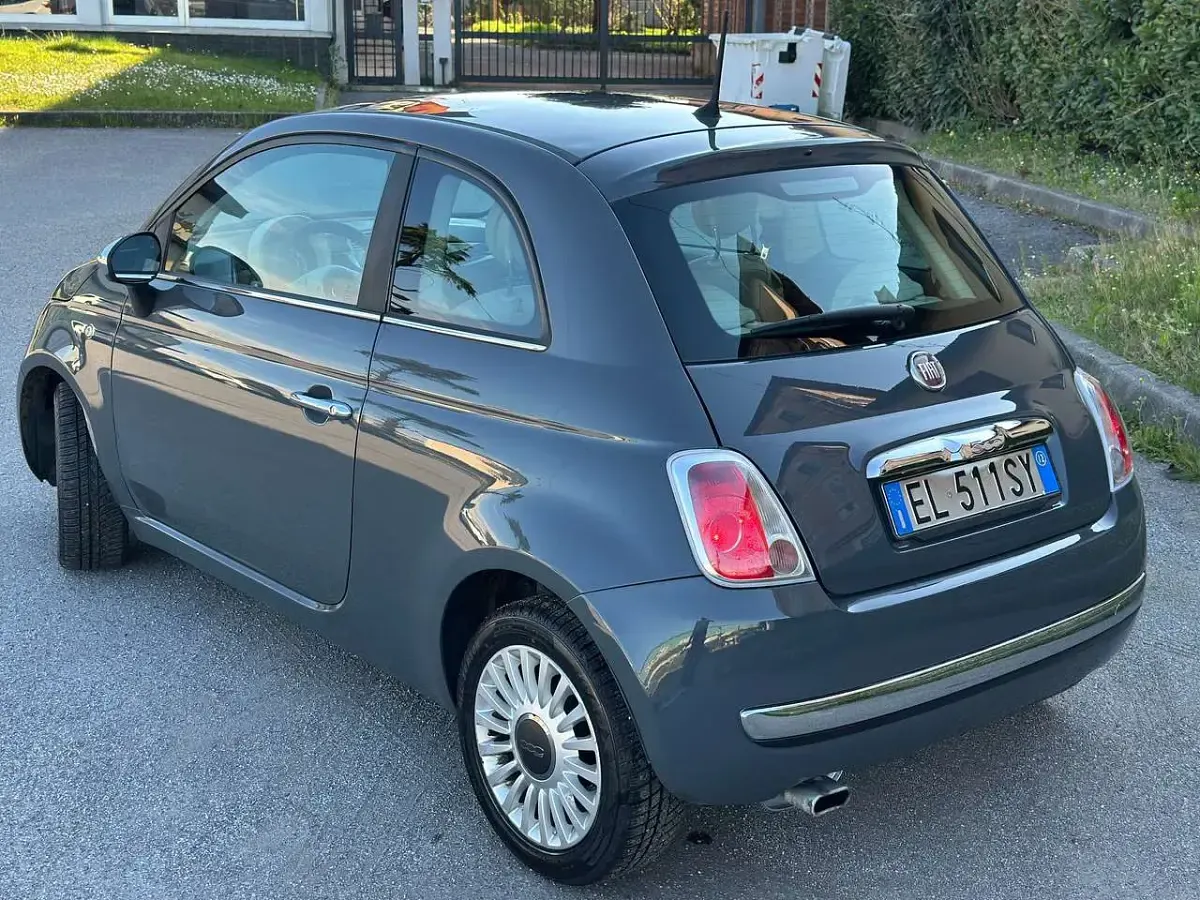 Usata Fiat 500 Lounge 69 CV (50 kW) 2012 Grigio Utilitaria