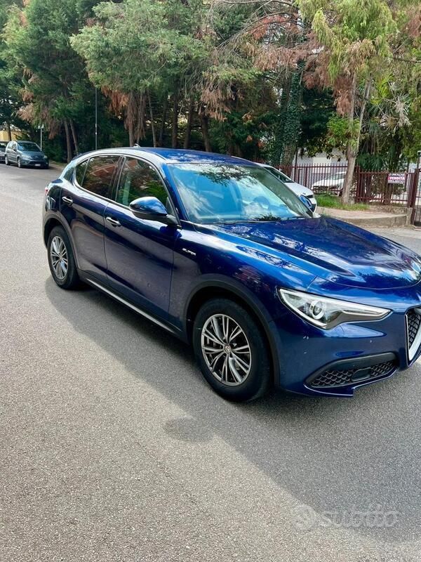 Usata Alfa Romeo Stelvio Super 160 CV (117 kW) 2020 Blu SUV