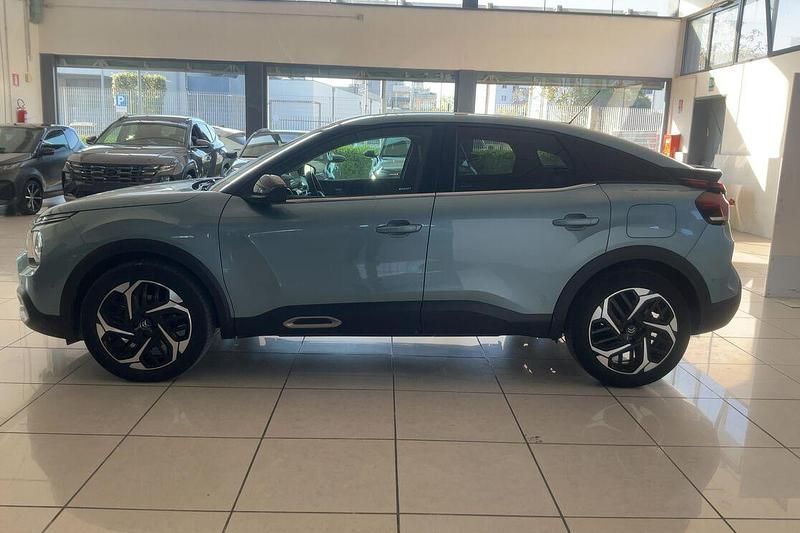 Begagnad Citroën C4 Shine 131 HK (96 kW) 2021 Blå Sedan