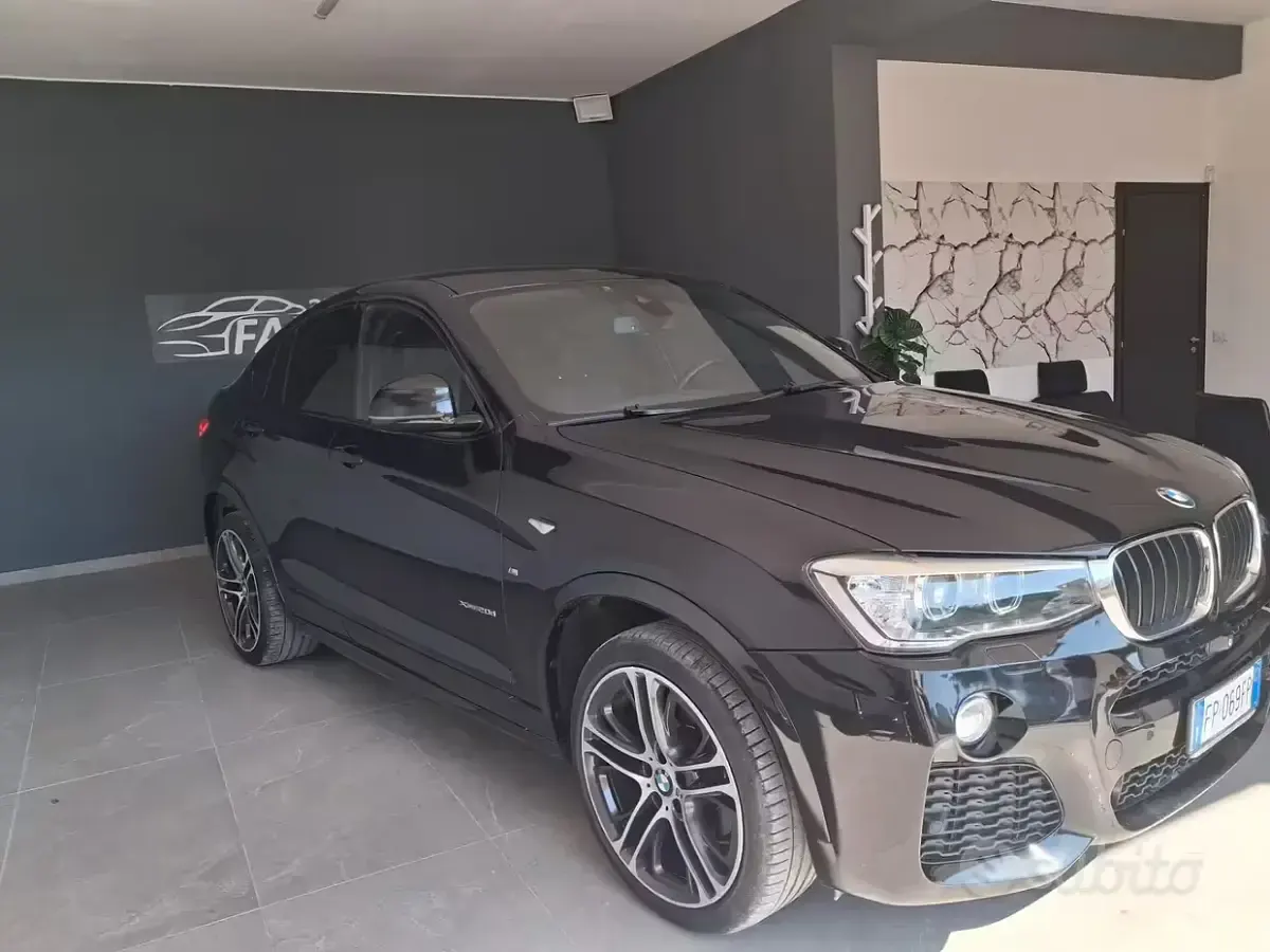 Usata BMW X4 M Sport 190 CV (139 kW) 2018 Nero SUV