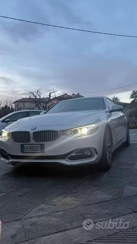 Usata BMW 420 Luxury Line 184 CV (135 kW) 2014 Bianco Coupé