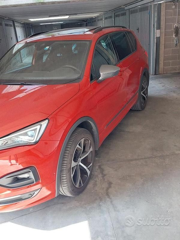 Usata Seat Tarraco FR 150 CV (110 kW) 2022 Rosso SUV